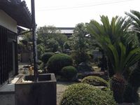 お寺の庭
