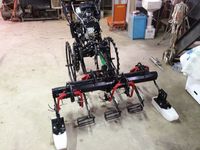 和同水田除草機の洗浄2